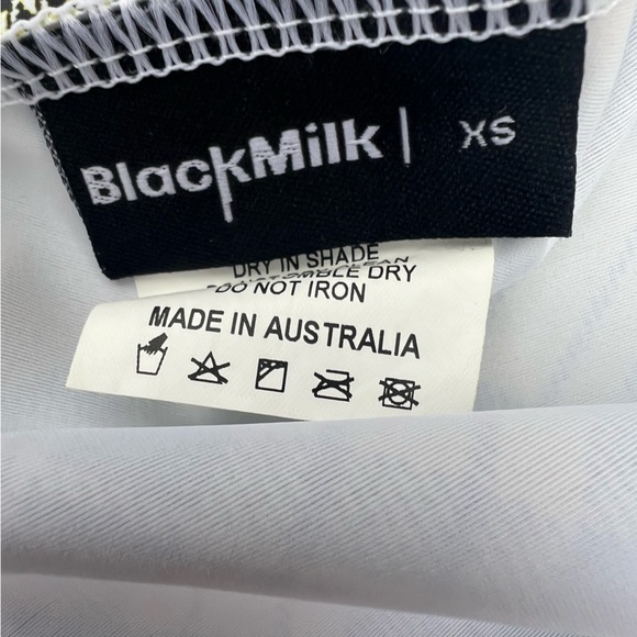 NWOT Blackmilk Tartan Yellow Skater Skirt ~ LIMTED Size XS - Picture 8 of 8